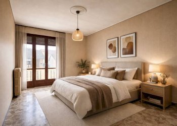 Camera da letto - Villa a Schiera via Teglia, 1, Carmagnola - foto 4