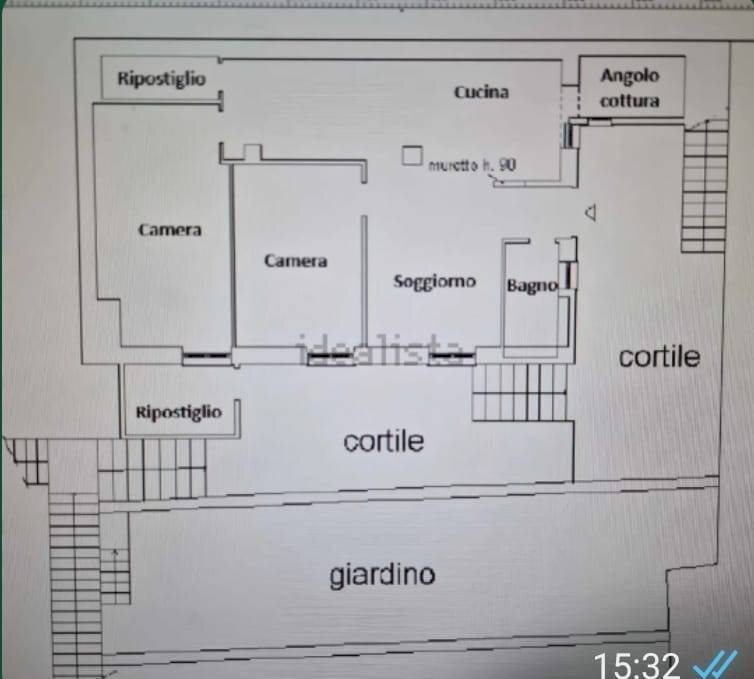 Foto 27 - Semi-detached house Via Borzoli
 
19, Genova - floor plans 1