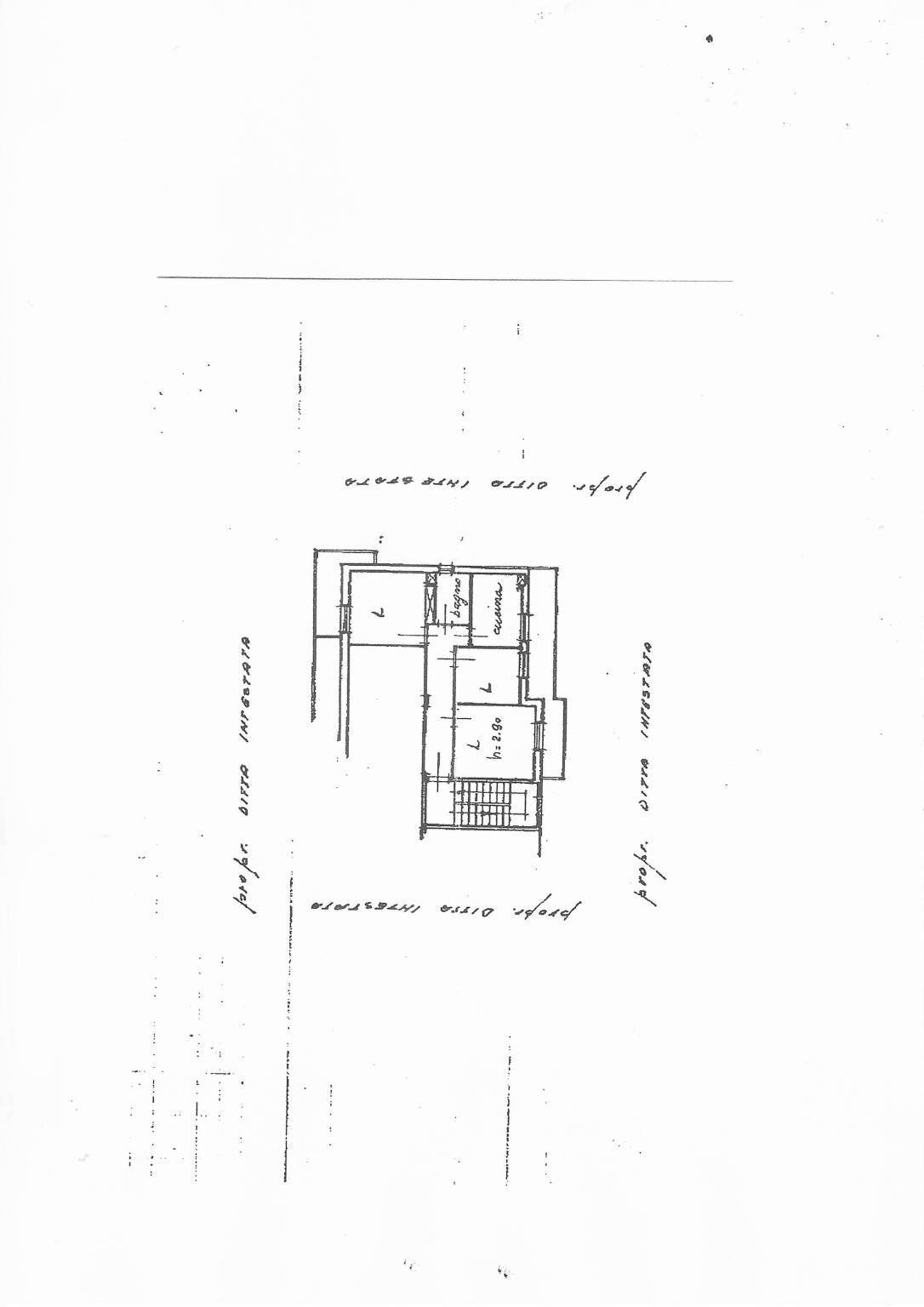 Three-room apartment via Ardeatina, 475, Anzio - floor plans 1