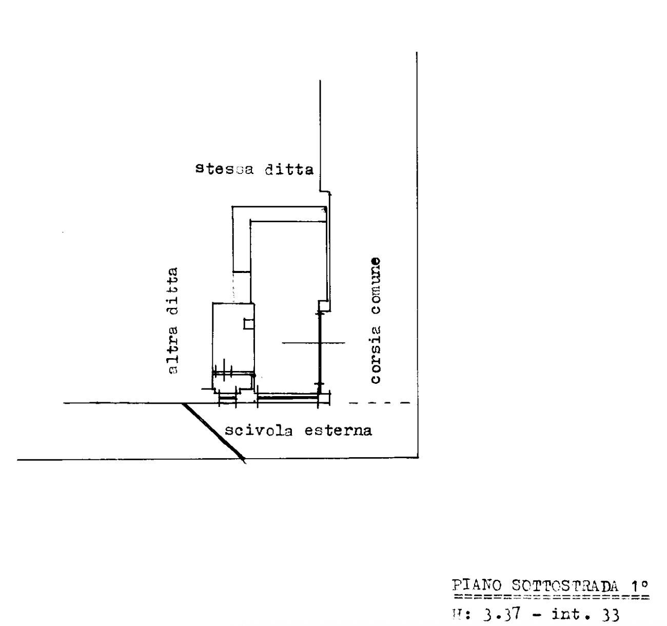 Garage - Autosilos - Parcheggio via Paolo Bentivoglio, 20, Catania - planimetria 1