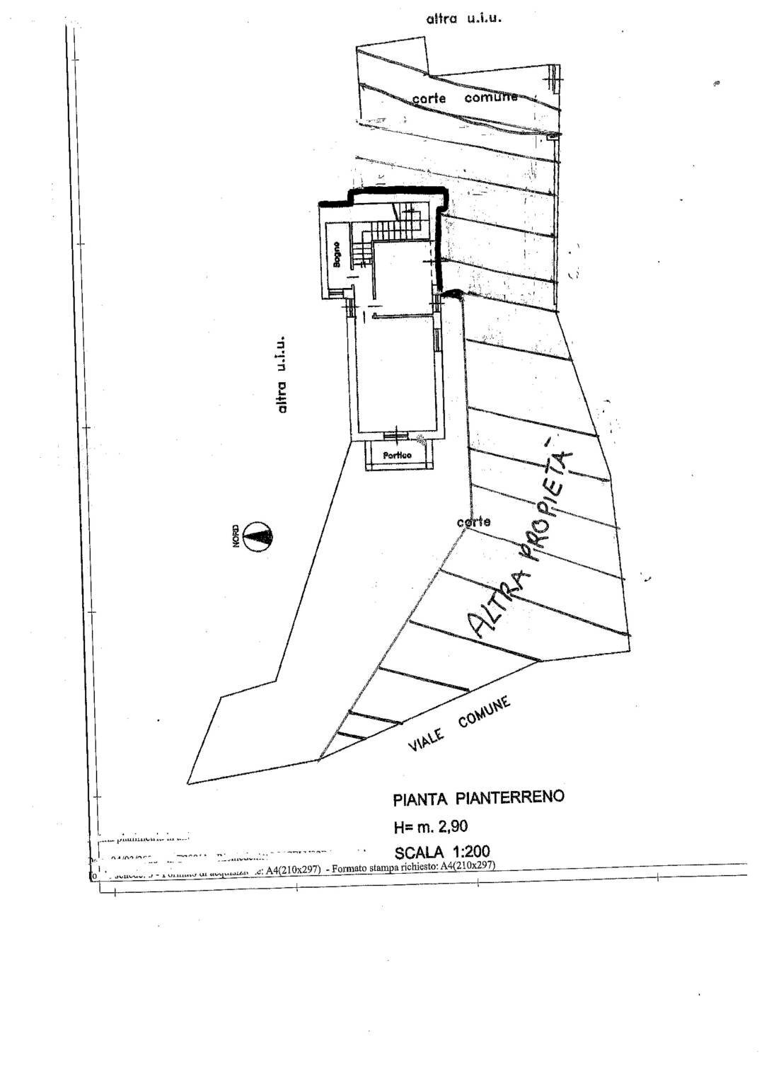 Villa via Cesare Piro, Forio - floor plans 1