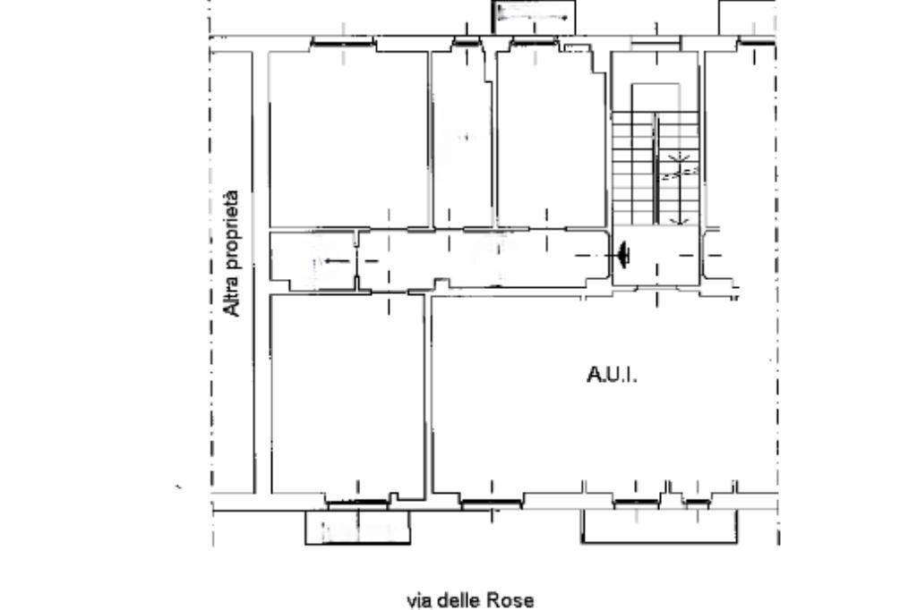 Two-room apartment Via Delle Rose, Corsico - floor plans 1