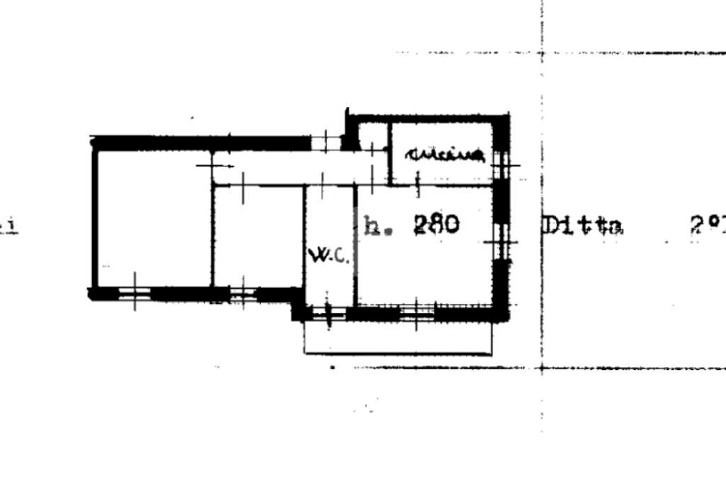 Trilocale Via Potager, Colorno - planimetria 1