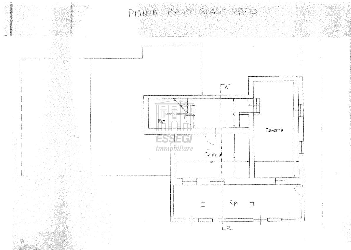 IA00048 PLAN SCANTINATO.png - Villa Traversa II Via Vecchia Pesciatina 84, Lucca - planimetria 1