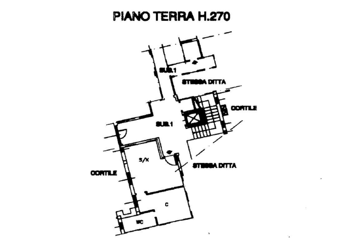 Immagine15.jpg - Two-room apartment Via Pavese 119, Rozzano - floor plans 1