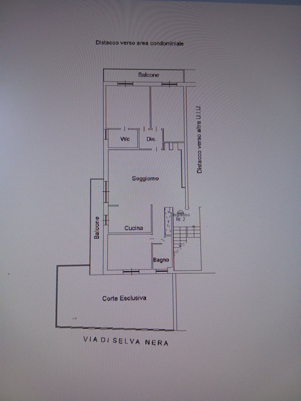 20260427_130751 - Appartamento Via di Selva Nera 330, Roma - planimetria 1