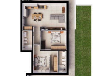 3_Pianta_PT_INT.3.jpg - Three-room apartment Via della Rimessa, Mentana - photo 1
