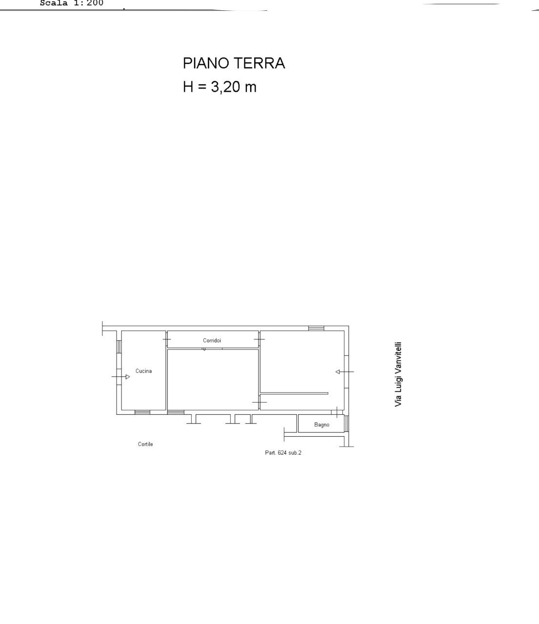 PLANIMETRIA.jpg - Bilocale Via Luigi Vanvitelli, Siracusa - planimetria 1