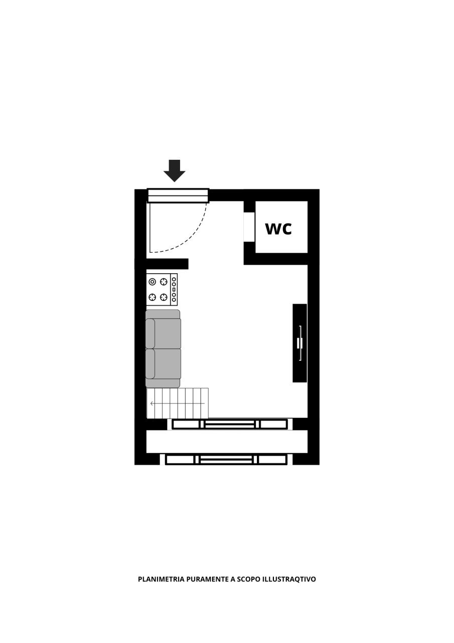 1.png - One-room apartment Roma - floor plans 1