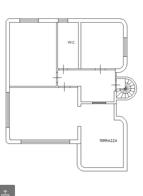 planimetria 1 piano - Villa Via dei Rovi snc, Gela - planimetria 1