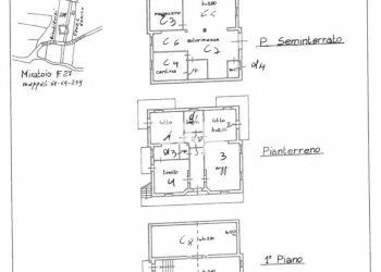 Planimetria - Historic Residence Strada per Miratoio, Pennabilli - photo 56
