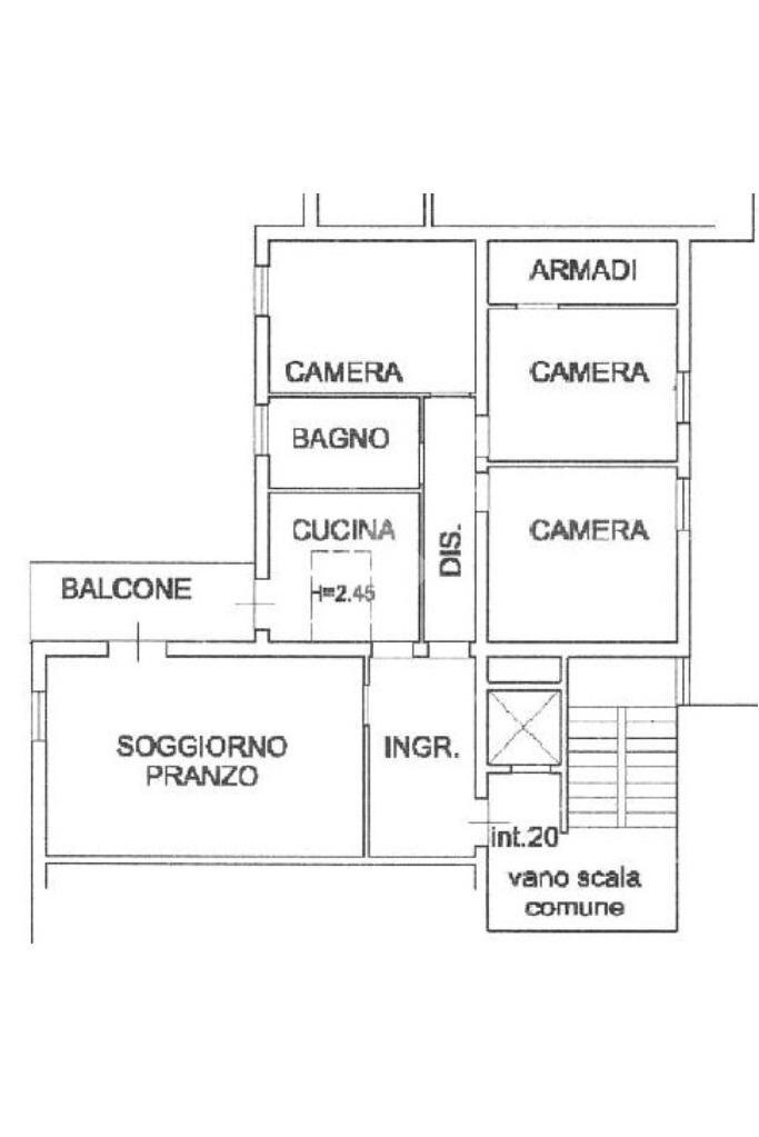 Apartment Via Giacomo Matteotti, Rubiera - floor plans 1