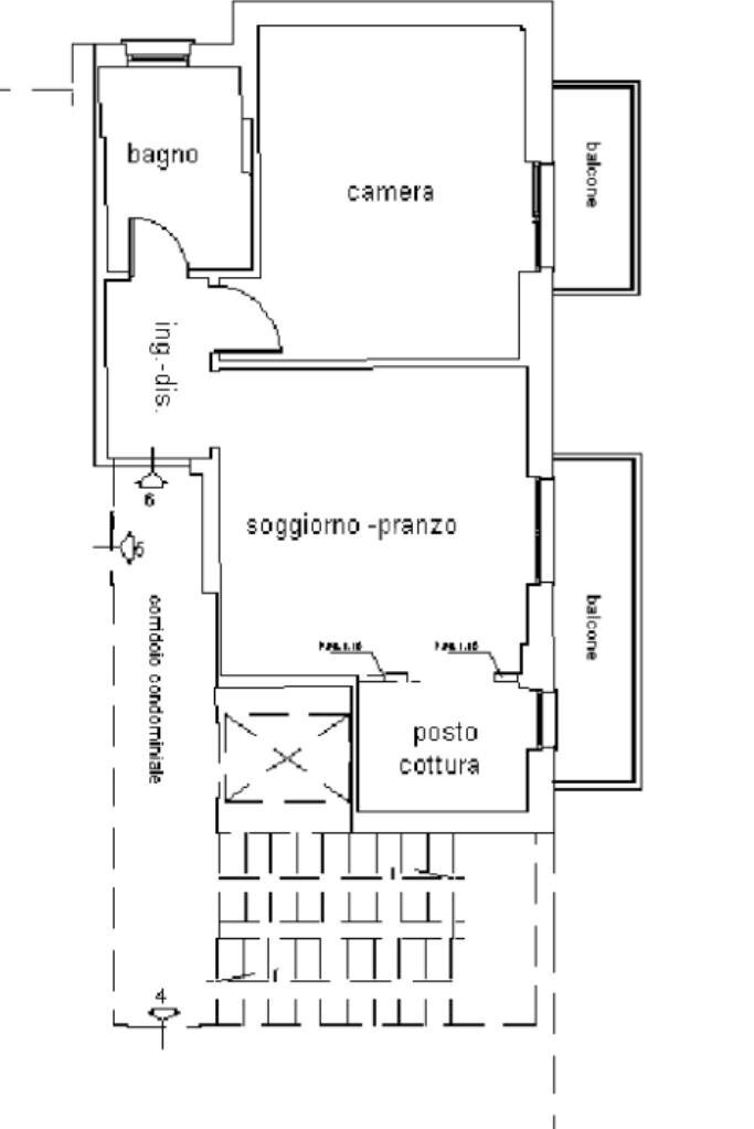 Bilocale Via San Giovanni Battista, Alassio - planimetria 1