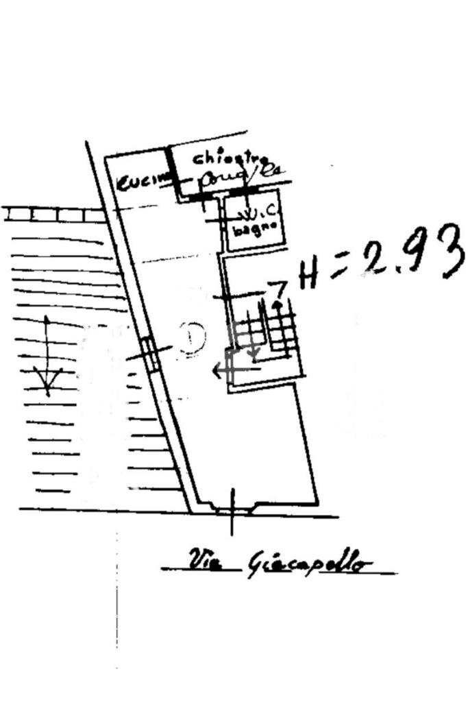 Monolocale Via Giacopello, Lerici - planimetria 1