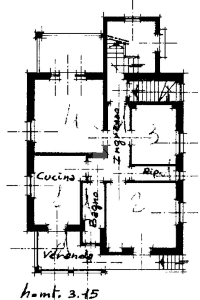 Villa Via torino, Mathi - floor plans 1
