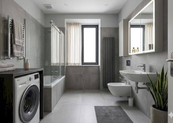 Bagno - Trilocale via Aldo Acquarone, Genova (zona Castelletto) - foto 3