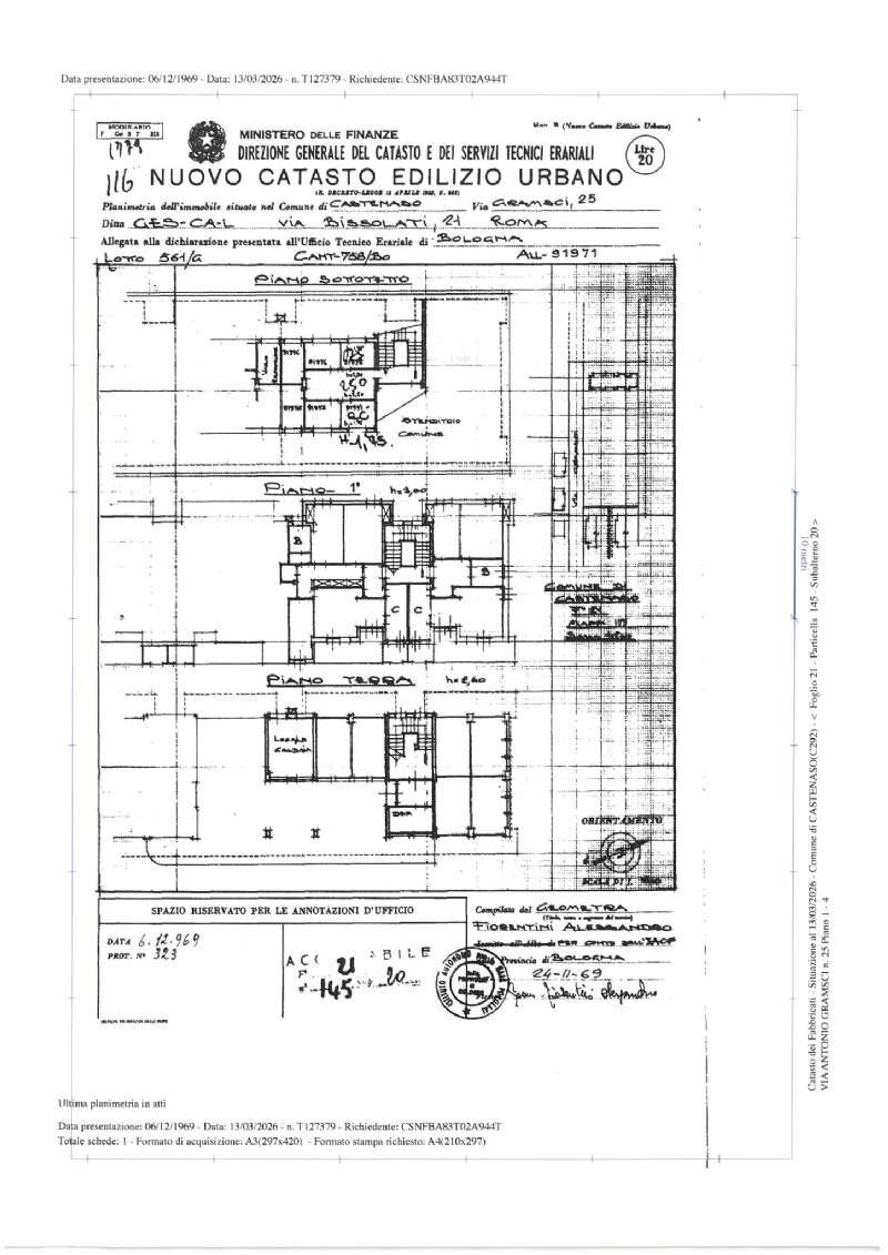 skm_c250i26032710480 - Four-room apartment via Gramsci, Castenaso - floor plans 1