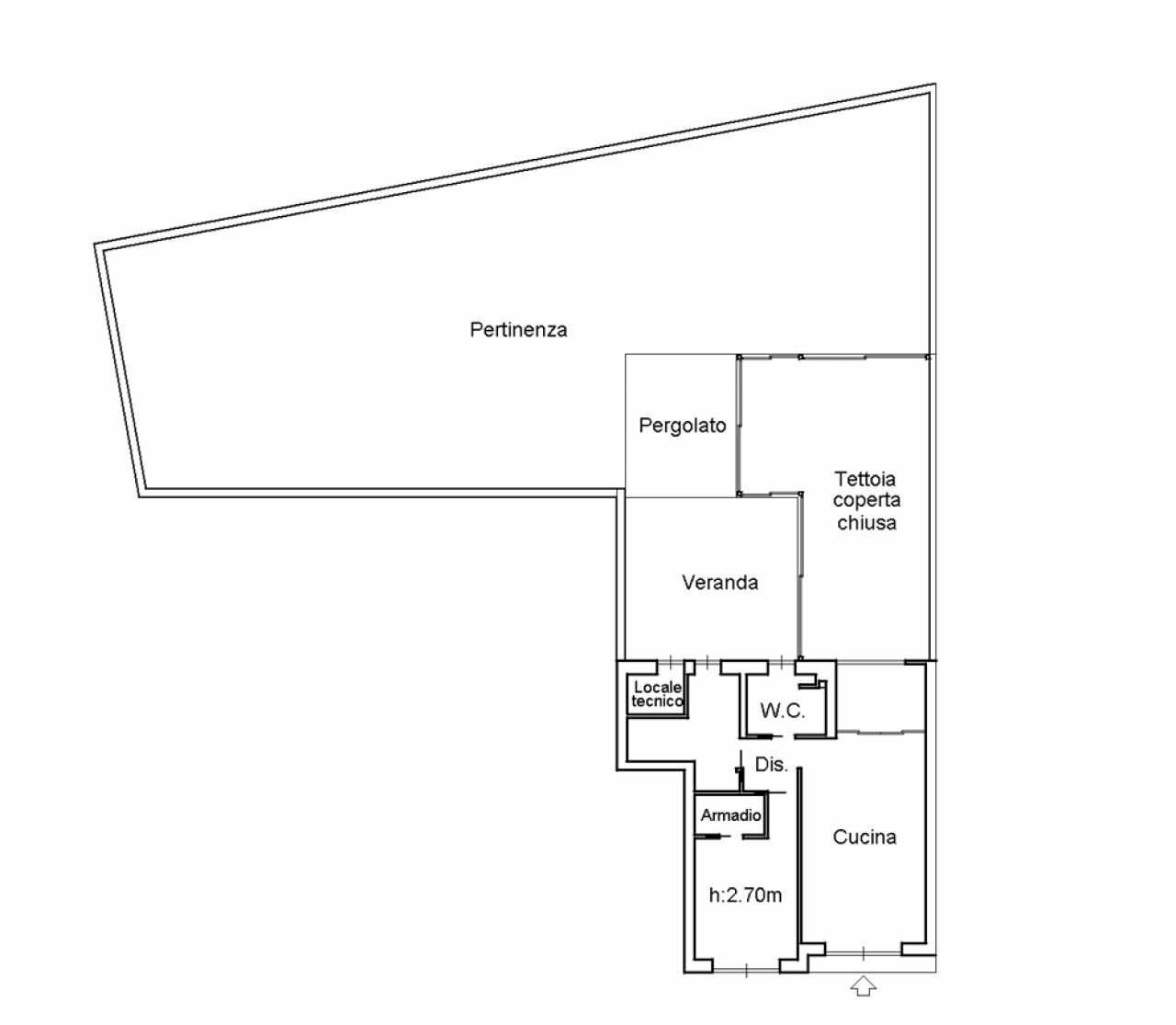 Villa via Cervia, 4, Ragusa - floor plans 1