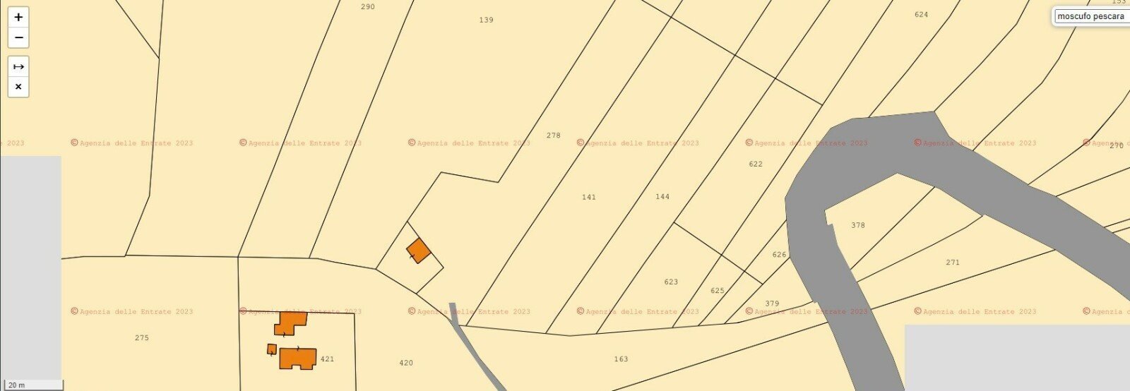 Rustic SP 45, Moscufo - floor plans 1