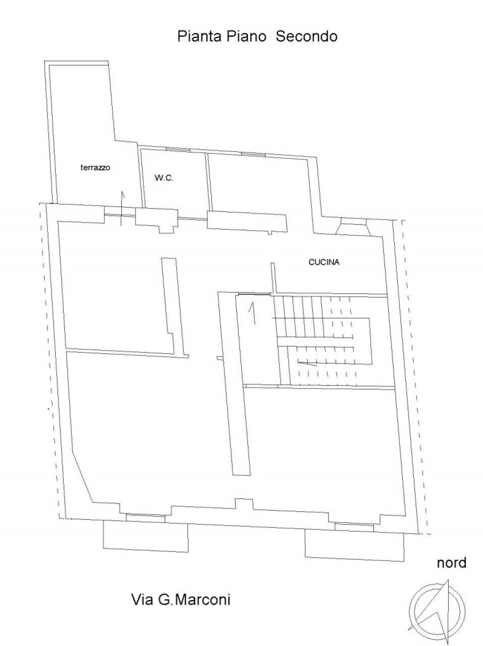Apartment via Guglielmo Marconi, 11, Trecchina - floor plans 1