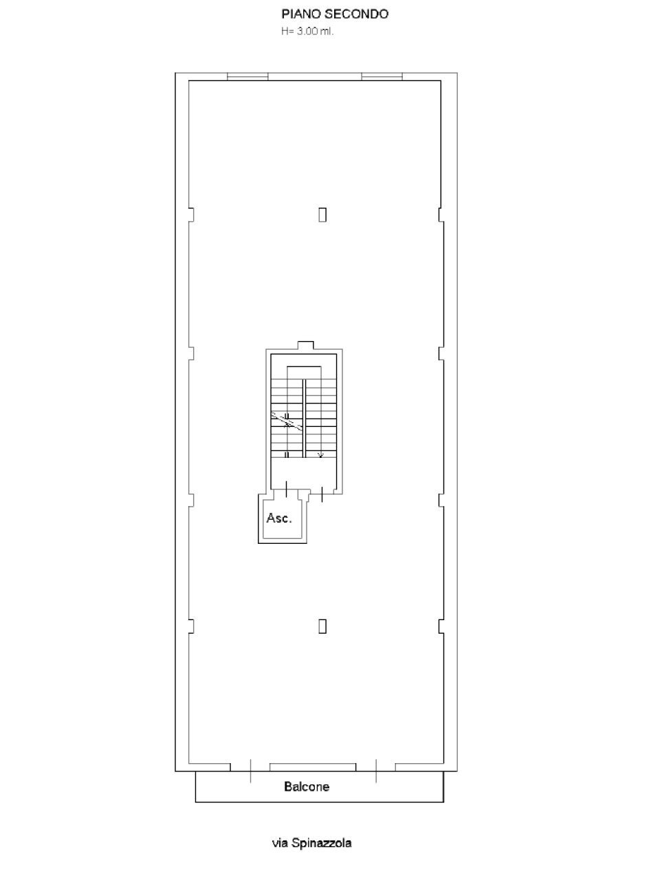 Magazzino via Spinazzola, 25, Gravina in Puglia - planimetria 1