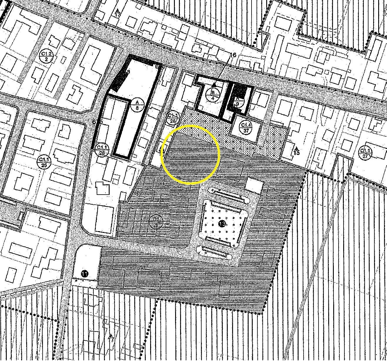 Terreno edificabile via Generale C. A. dalla Chiesa, Brugine - planimetria 1