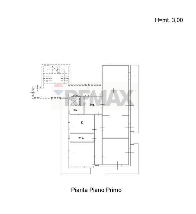 Pianta 2D - Quadrilocale Via San Domenico Savio
 
15, Caltagirone - planimetria 1