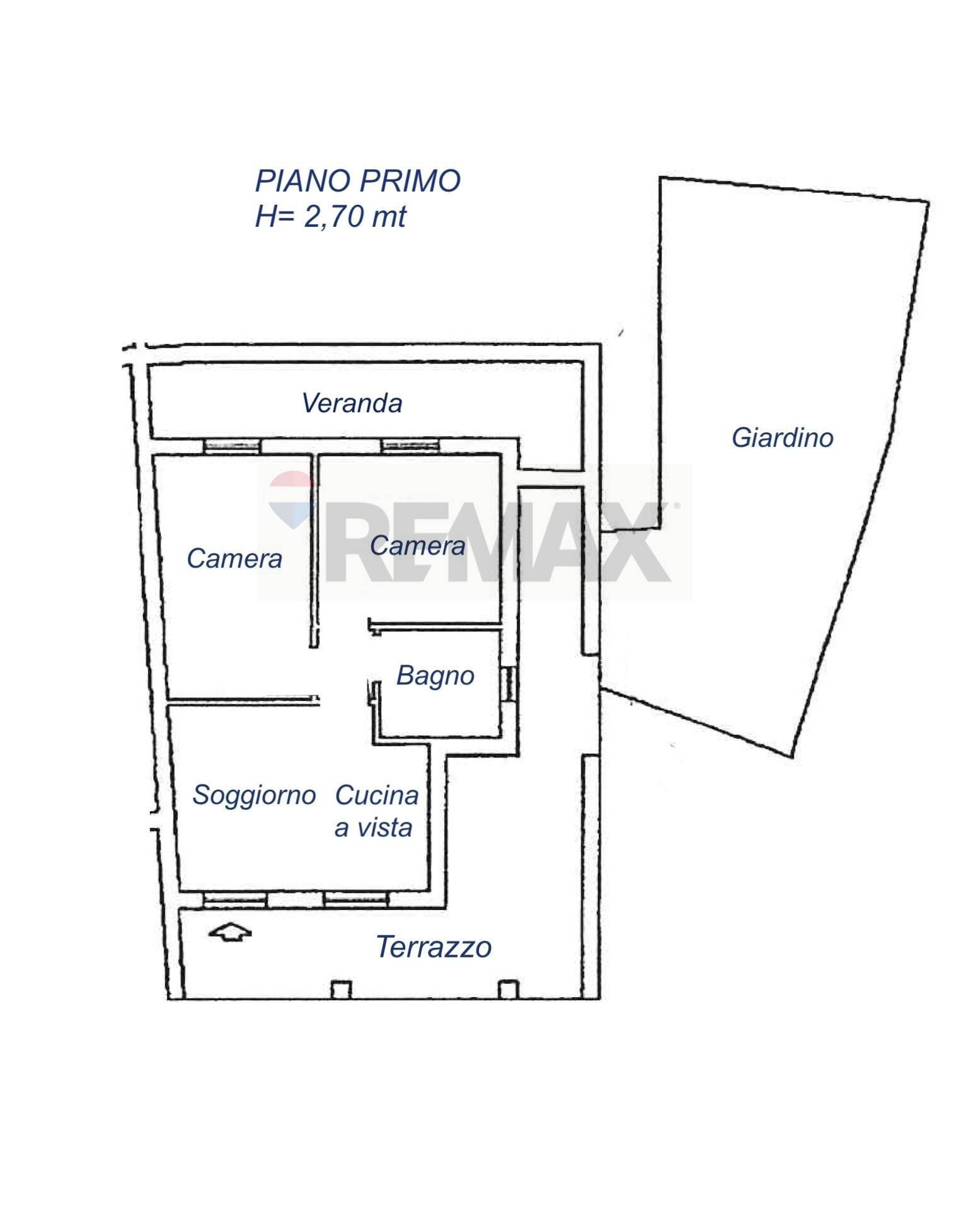 Pianta 2D - Appartamento maiorca, Budoni - planimetria 1