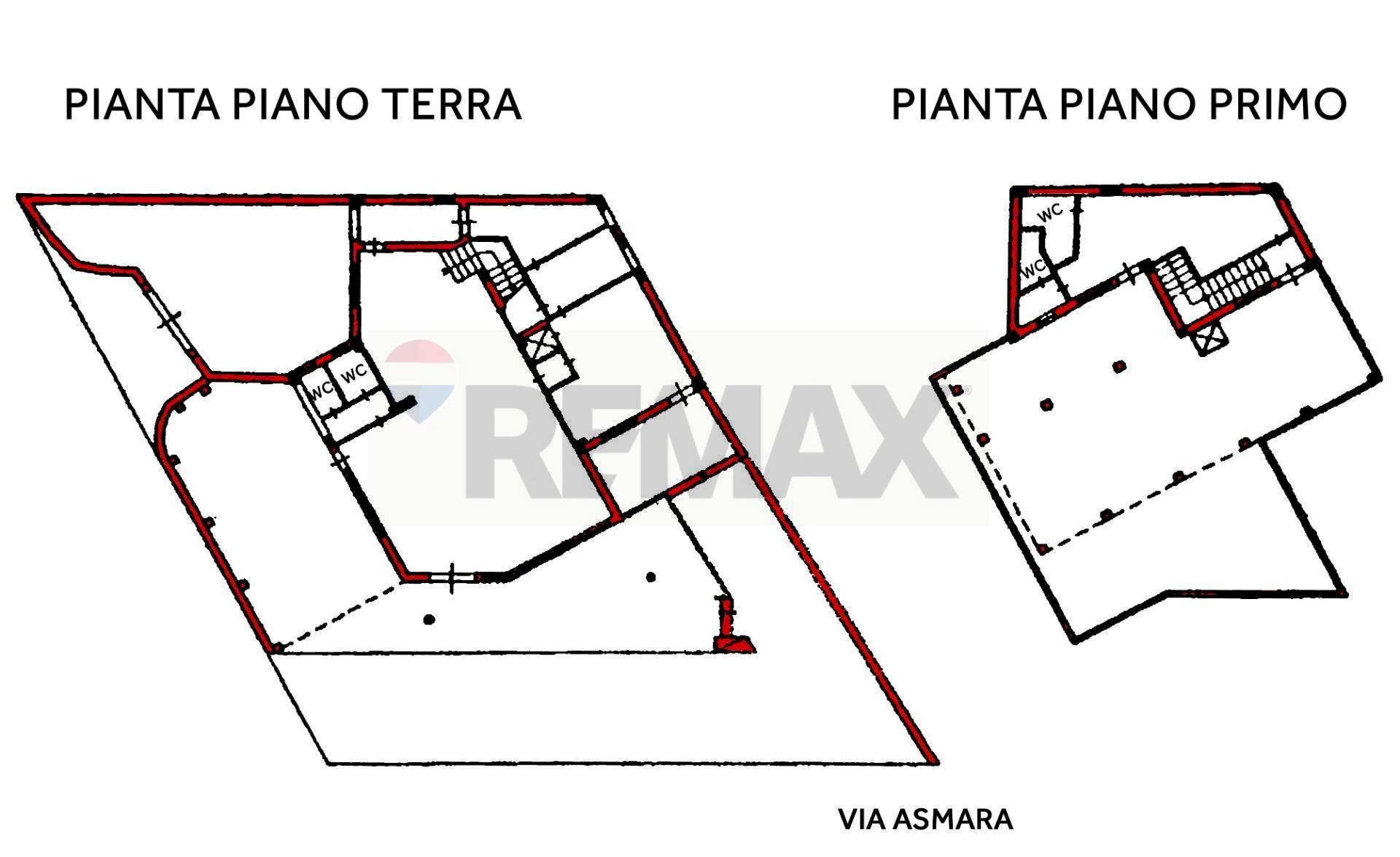 Pianta 2D - Commercial Premises Via Asmara
 
94, Valderice - floor plans 1