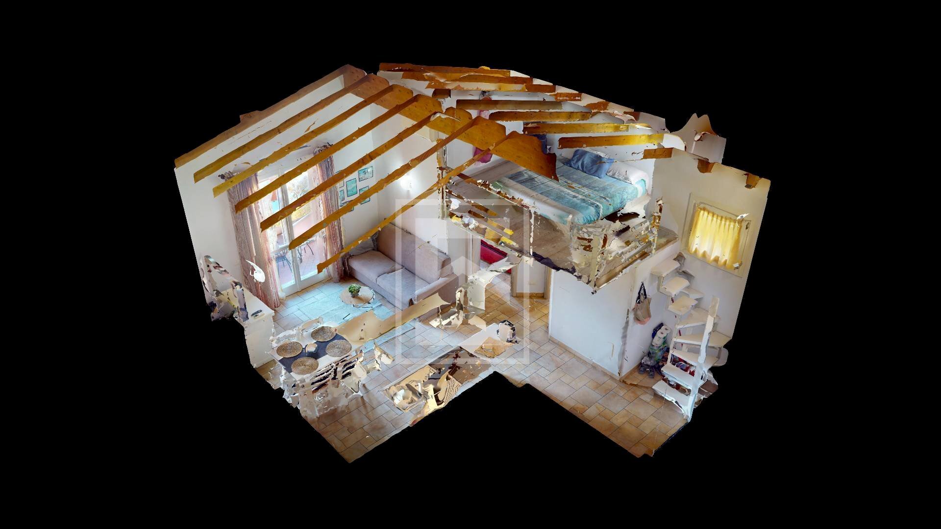 Foto 19 - Two-room apartment via dei colli, Manerba del Garda - floor plans 1