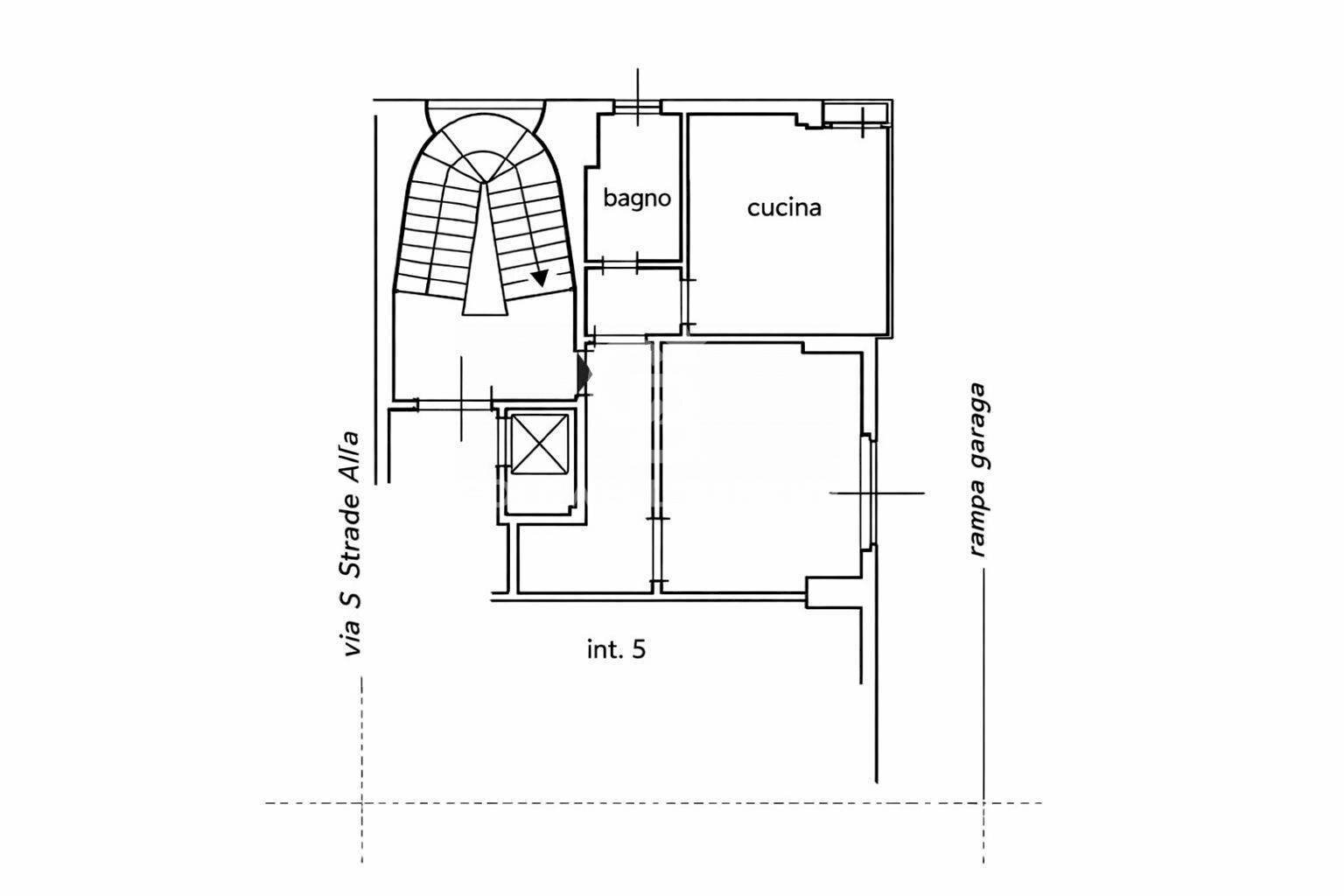 Foto 10 - Attico Via Ettore Ximenes, Roma - planimetria 1