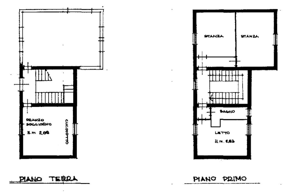 Villa Via Sant Anna, San Cesario sul Panaro - planimetria 1