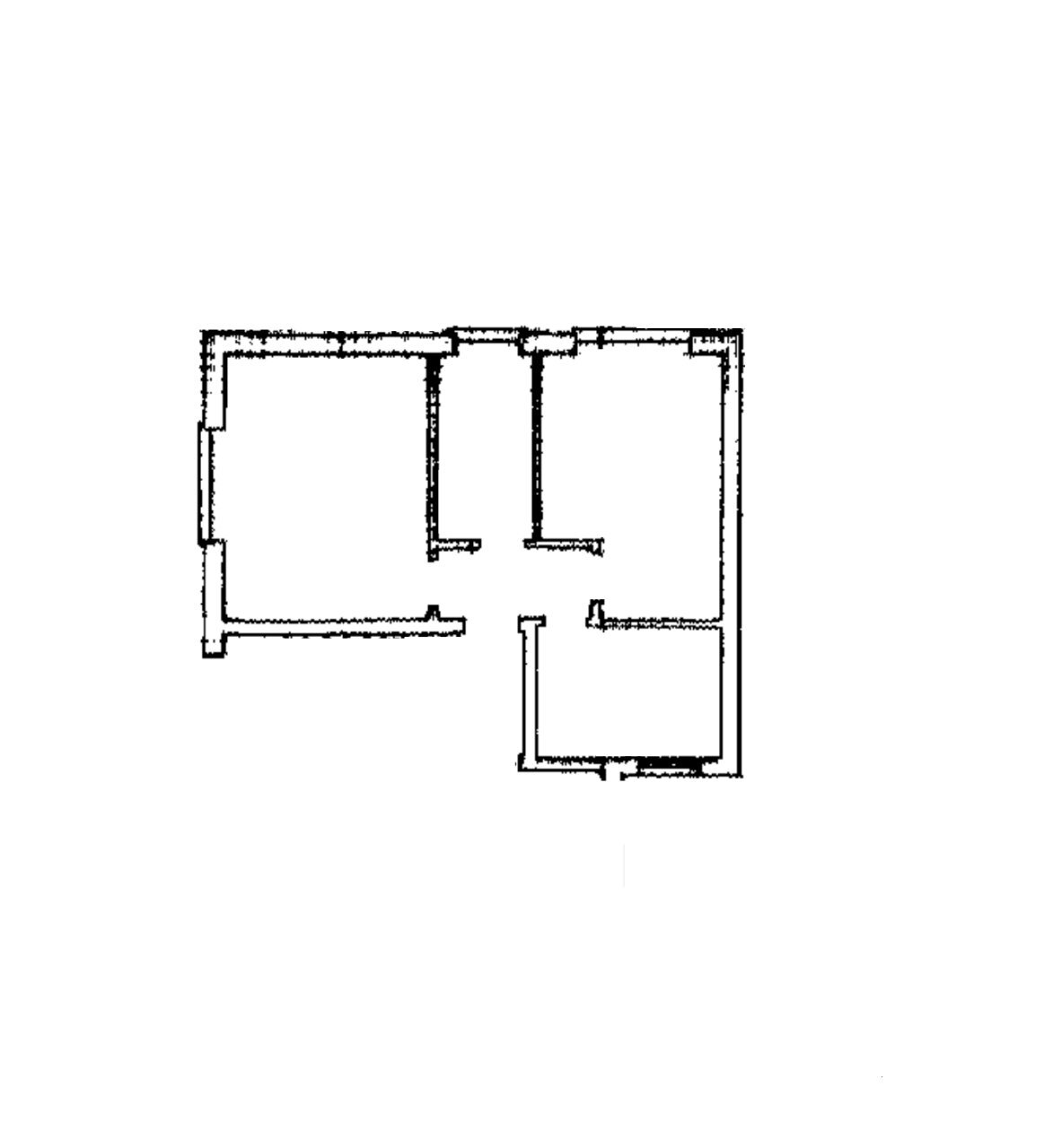 Plan catastale - Two-room apartment Via Pavia 9, Pietra Ligure - floor plans 1