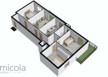 Four-room apartment Portici - photo 18