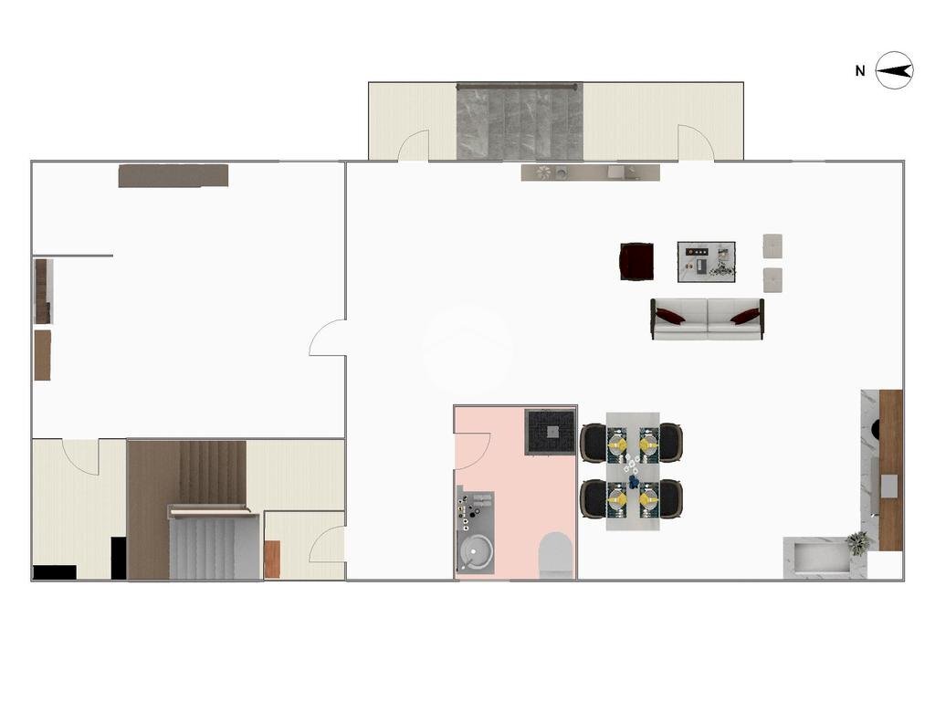 Villa Via Giulio Verne, Marcallo con Casone - planimetria 1
