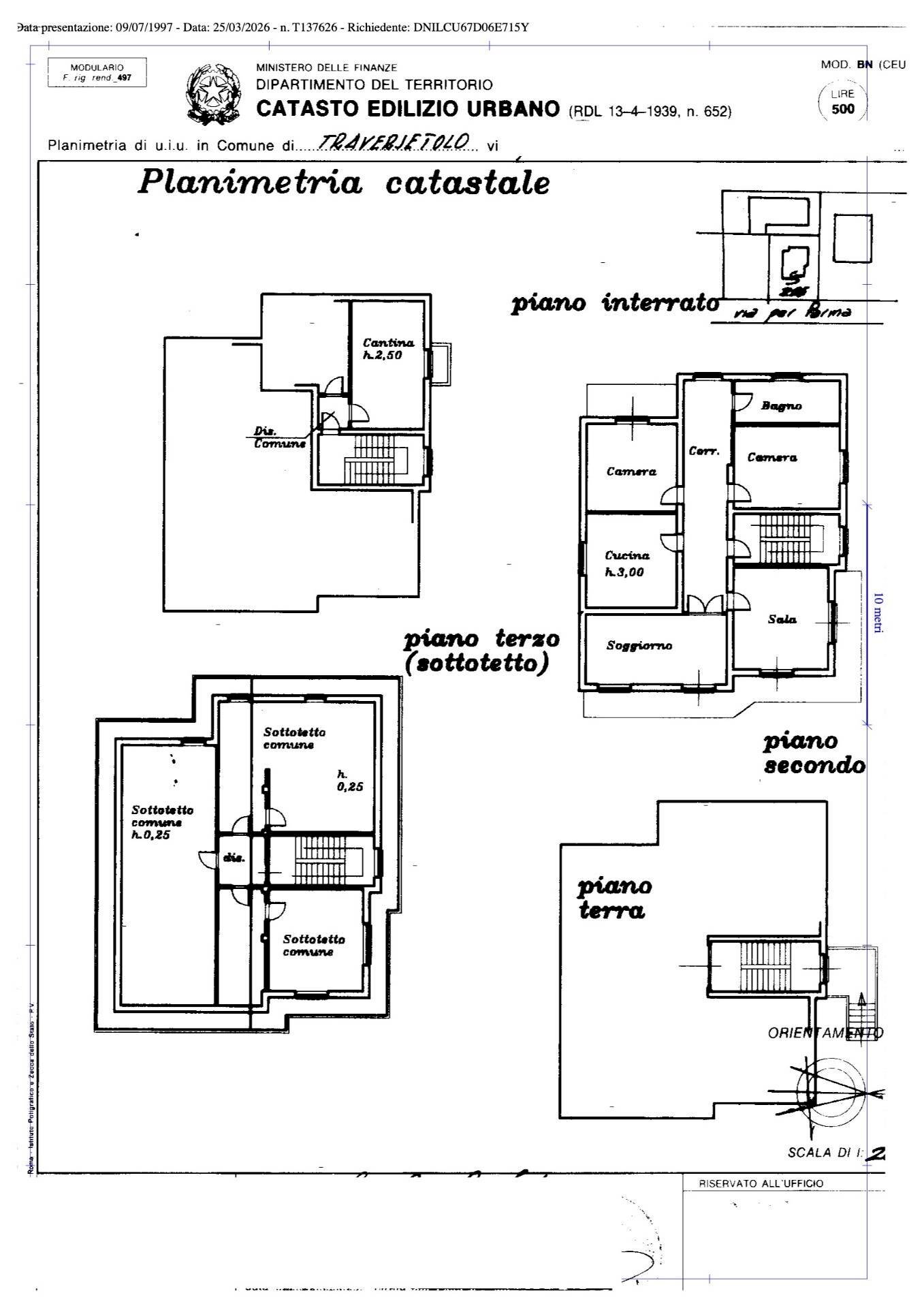 Foto 78 - Four-room apartment Via Per Parma, Traversetolo - floor plans 1