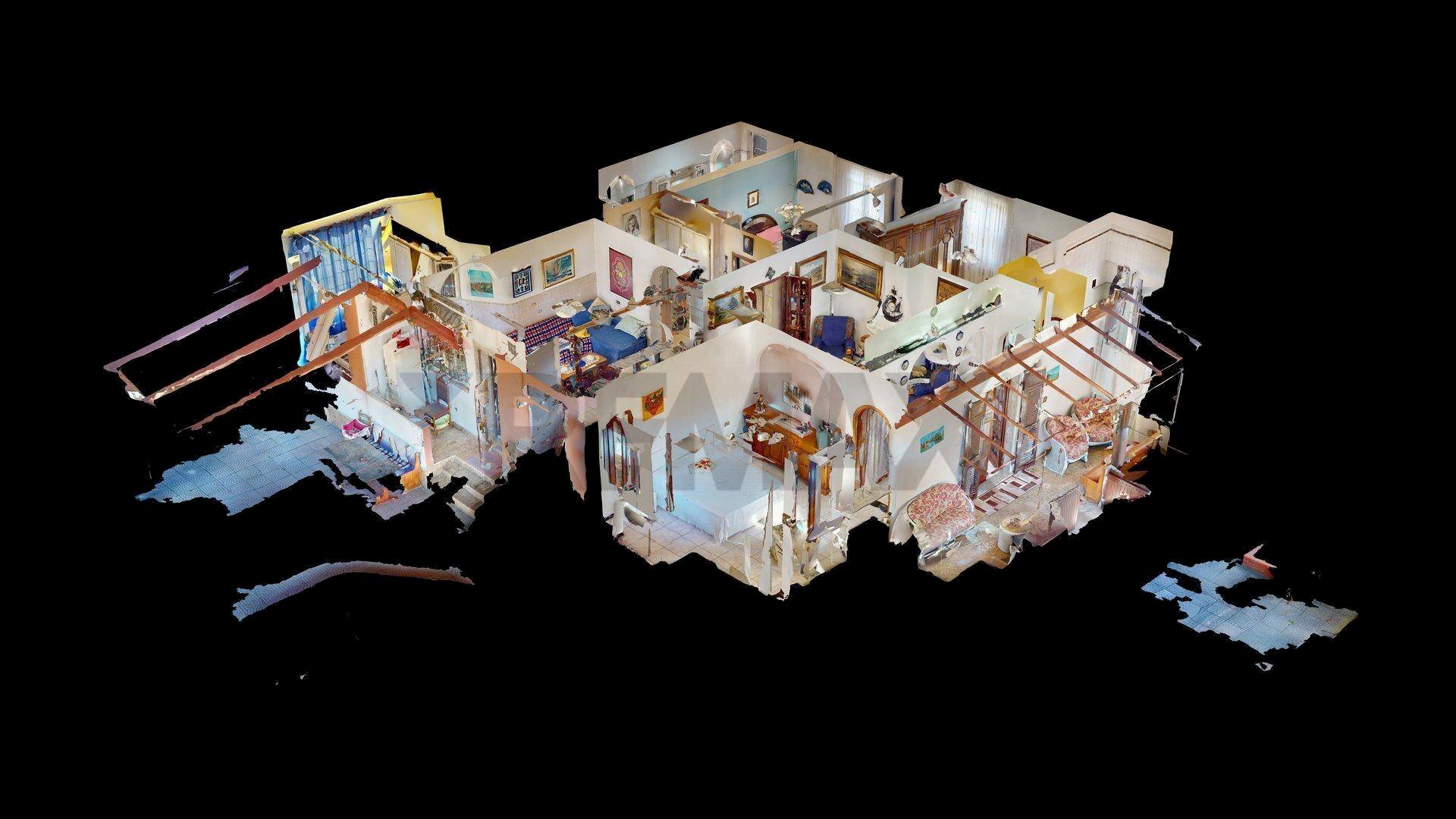 Pianta 3D - Independent house via Pecorina
 
64, Sarzana - floor plans 1