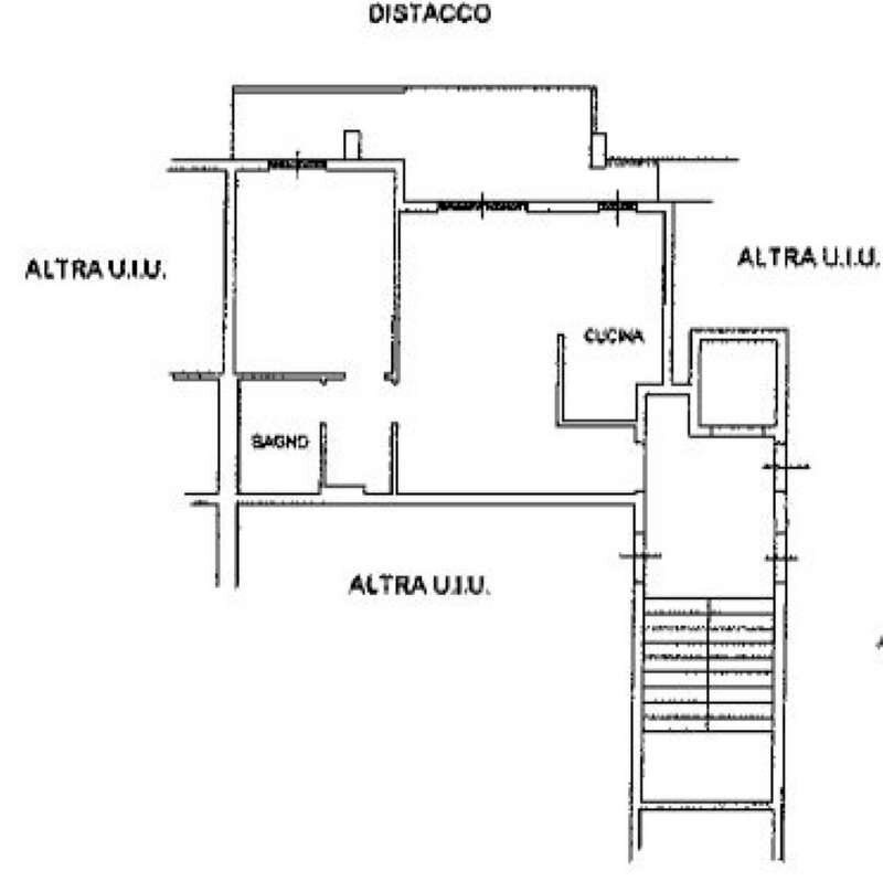 Planimetria casa - Two-room apartment via Pagoda Bianca, Roma (neighborhood Torrino) - floor plans 1