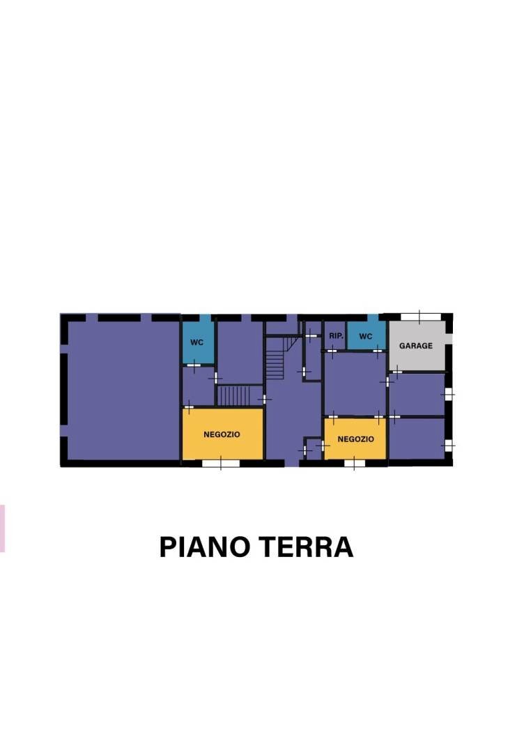 Stabile - Palazzo piazza Guglielmo Marconi, Dovadola - planimetria 1