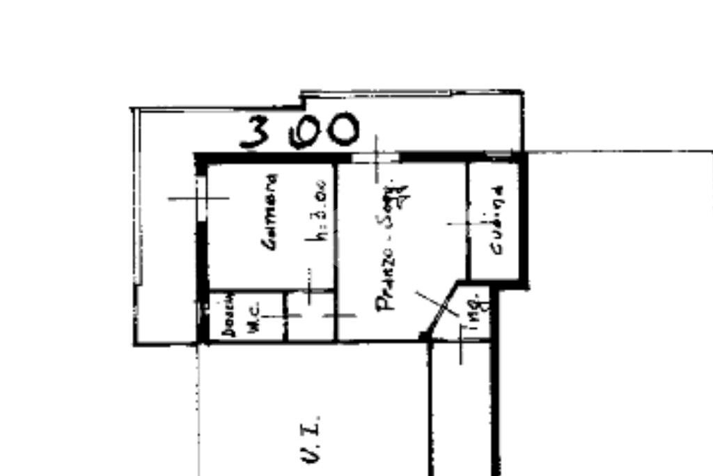 Bilocale Viale raffaello sanzio, Cesenatico - planimetria 1