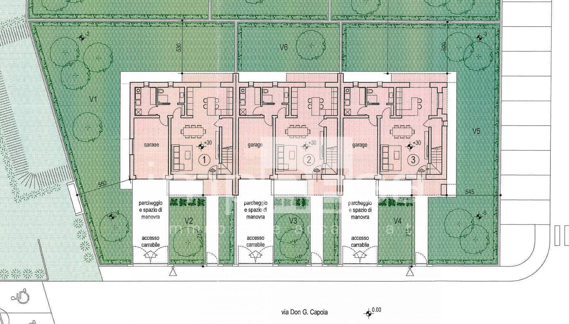 Foto 14 - Villa a Schiera VIA DON GIOVANNI CAPOIA, Paese - planimetria 1