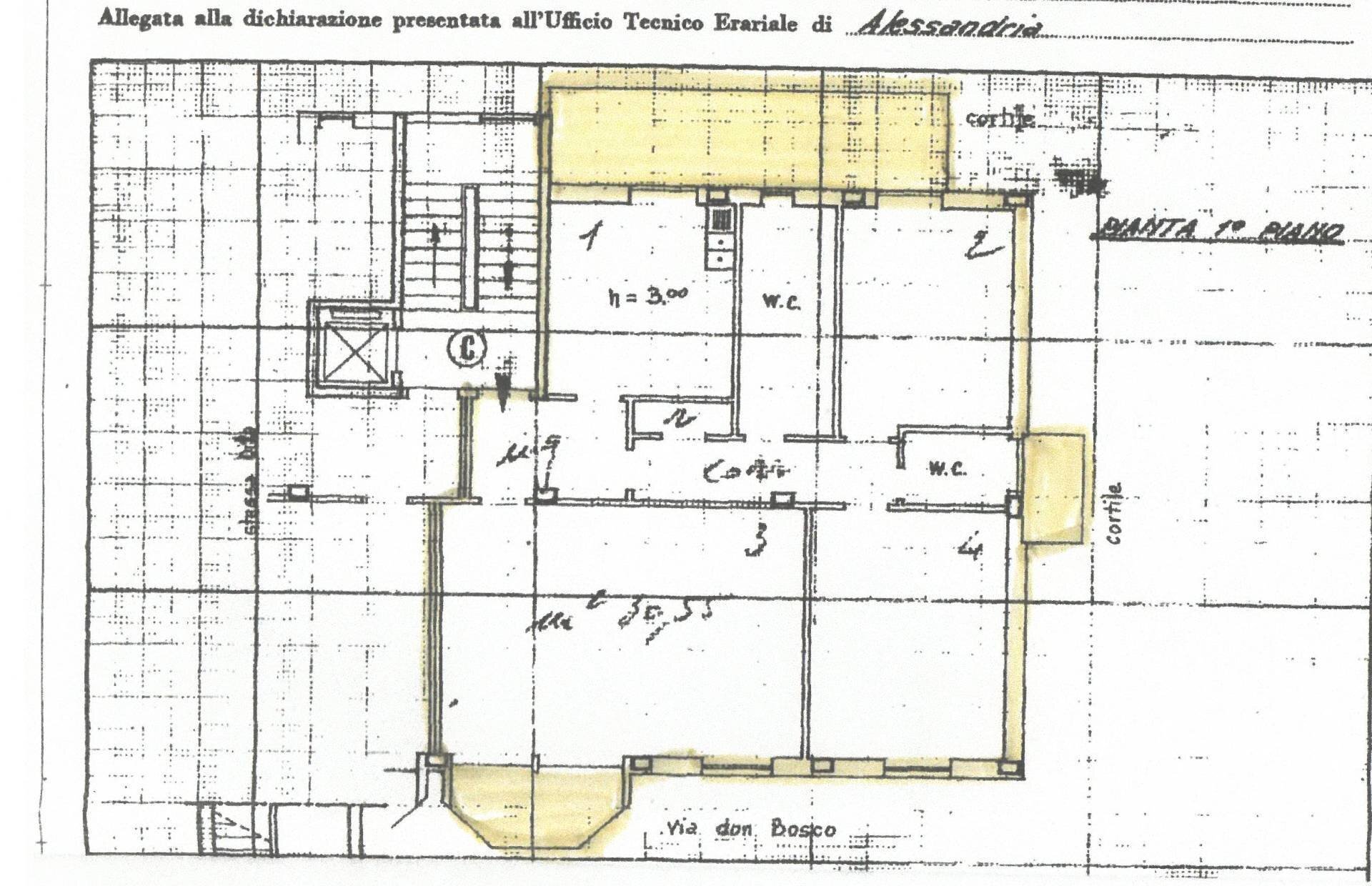 Foto 24 - Appartamento Alessandria - planimetria 1