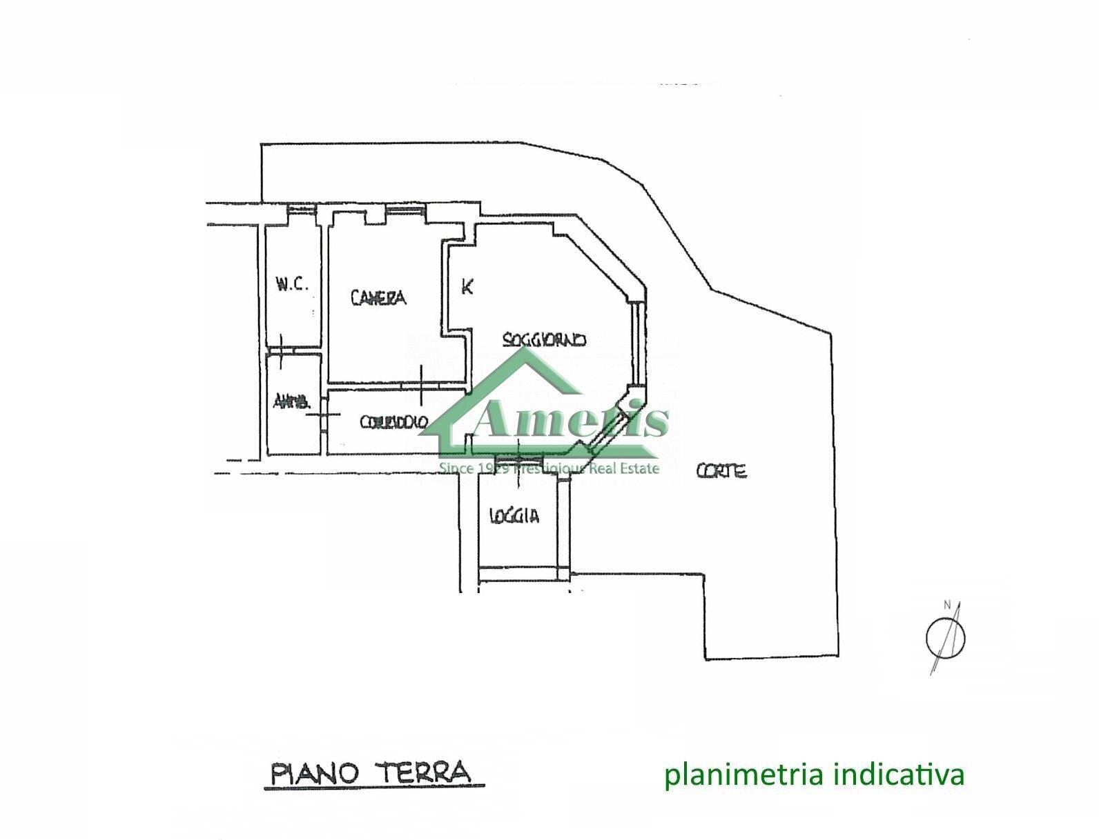 Foto 32 - Bilocale Via Fiume, Imperia - planimetria 1