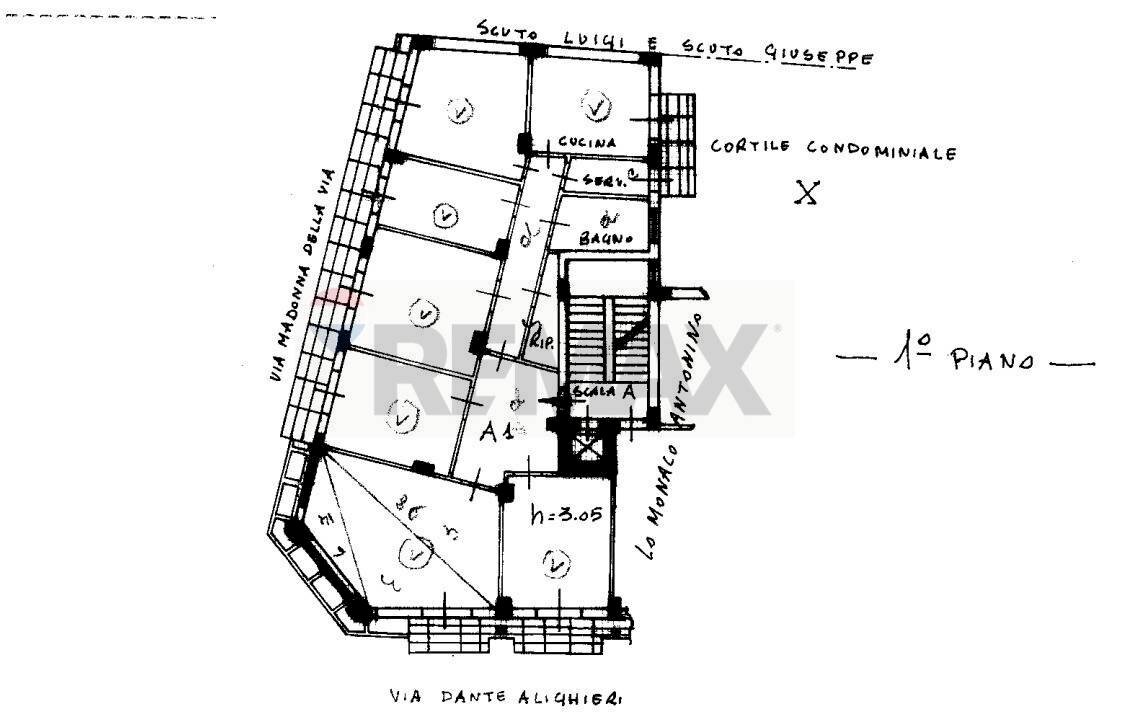 Pianta 2D - Appartamento Via Dante Alighieri
 
5, Caltagirone - planimetria 1