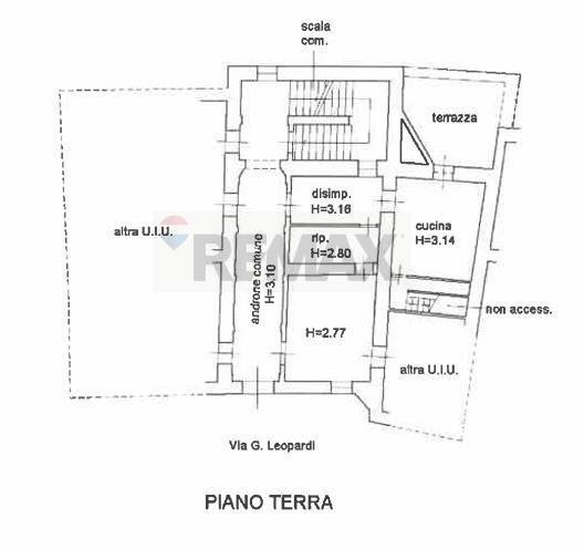 Pianta 2D - Apartment Corso Giacomo Leopardi
 
42, Cupramontana - floor plans 1