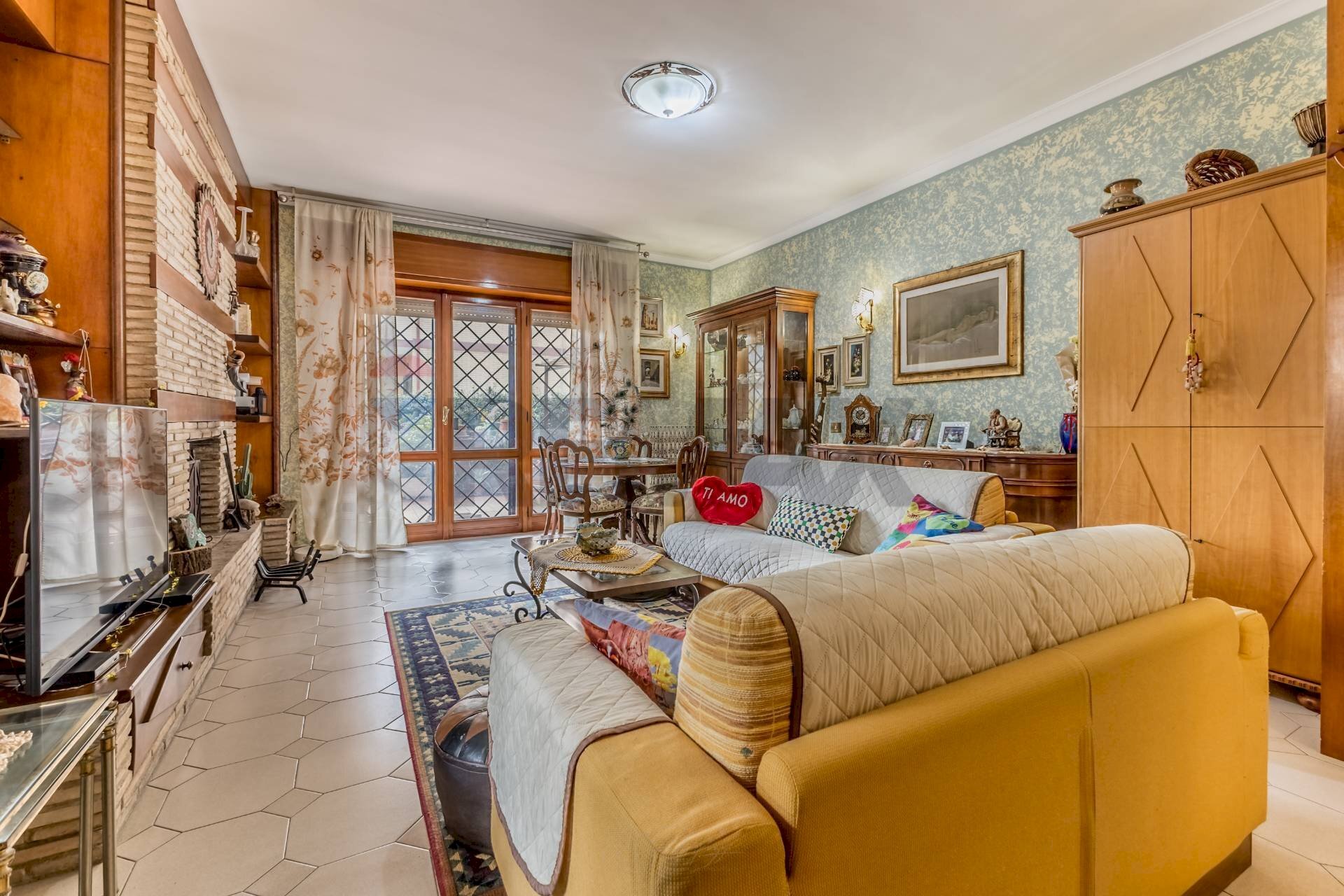 Soggiorno - Villa Via Giovanni Battista Sacchetti
 
13, Roma - foto 2