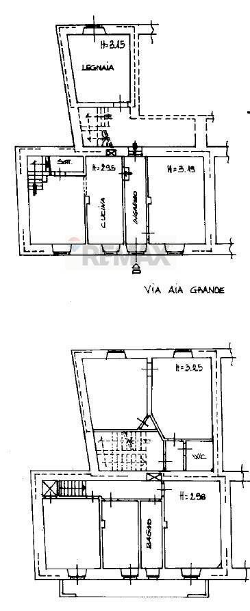 Pianta 2D - Appartamento via Aia Grande, Gagliano Aterno - planimetria 1