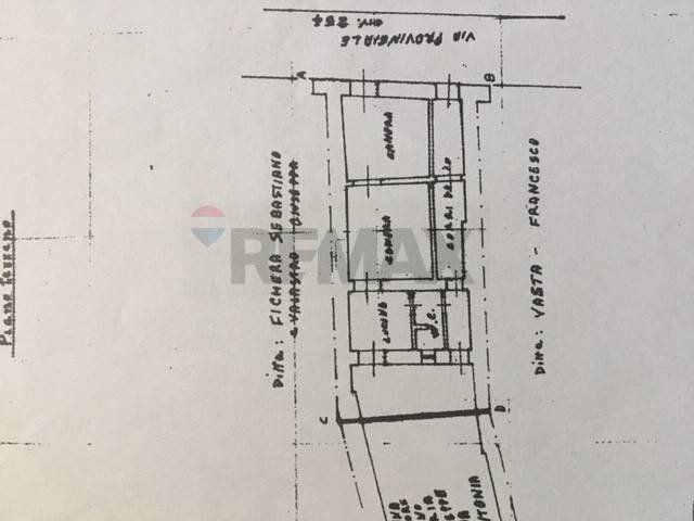 Pianta 2D - Independent house via provinciale
 
254, Aci Castello - floor plans 1