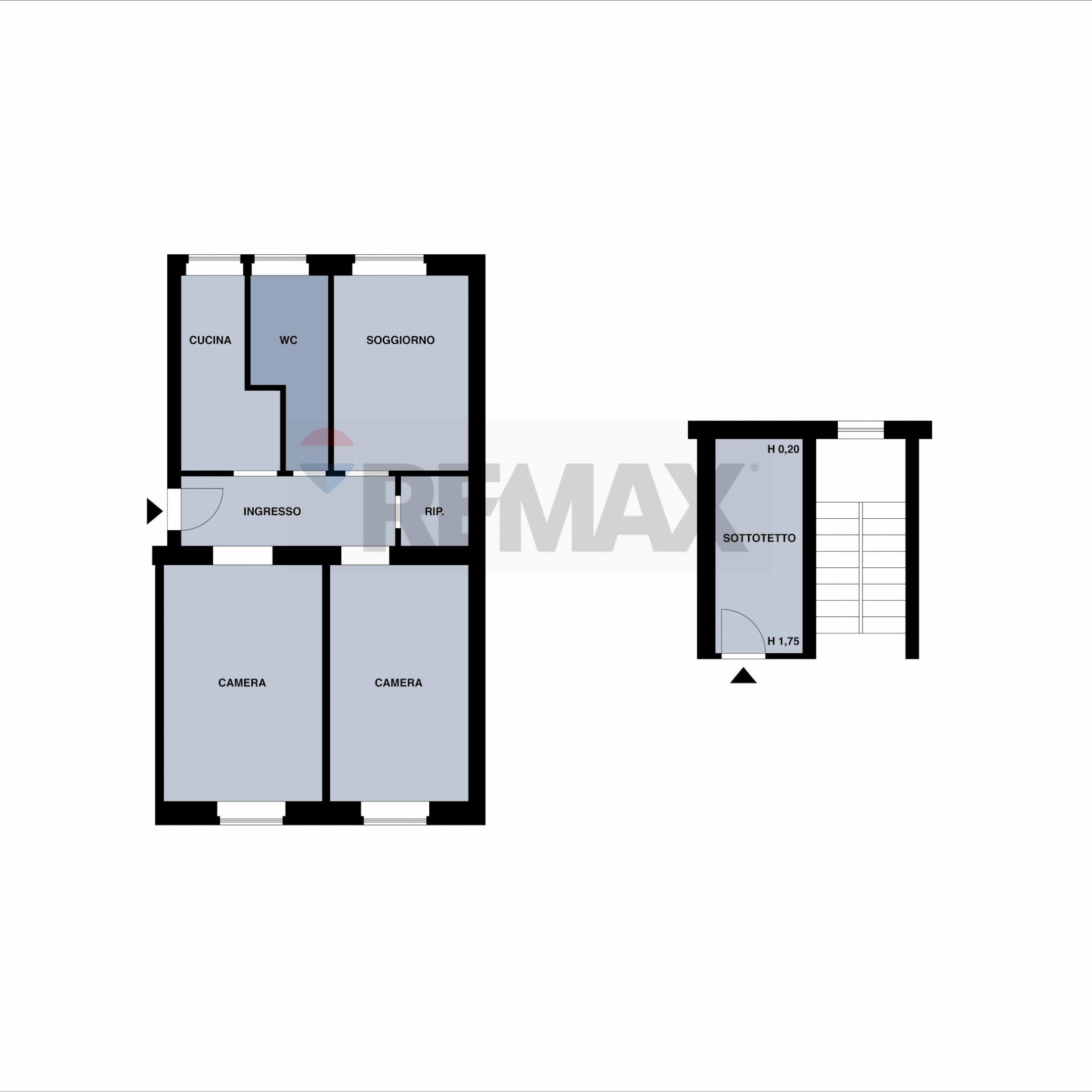 Pianta 2D - Terreno non edificabile Via Nicastro
 
5, Milano - planimetria 1