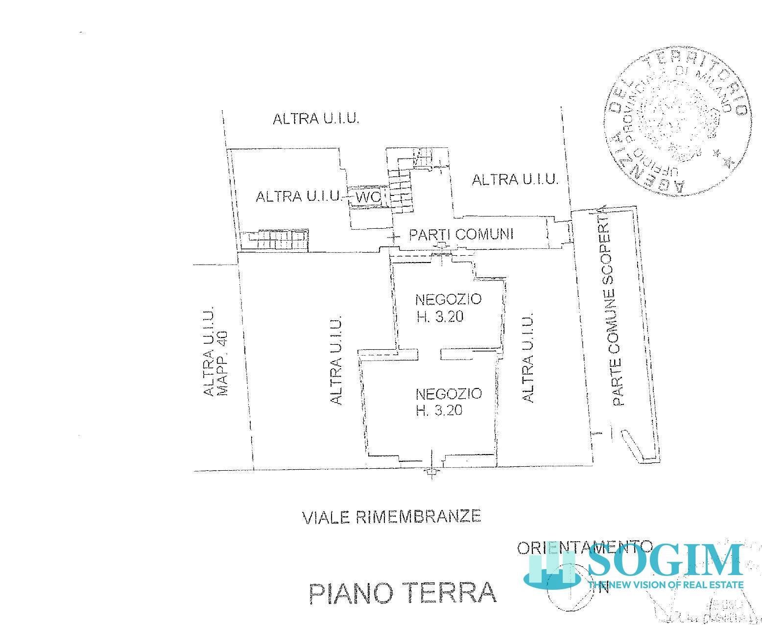 Foto 11 - Locale Commerciale Viale  Rimembranze
 
94, Sesto San Giovanni - planimetria 1